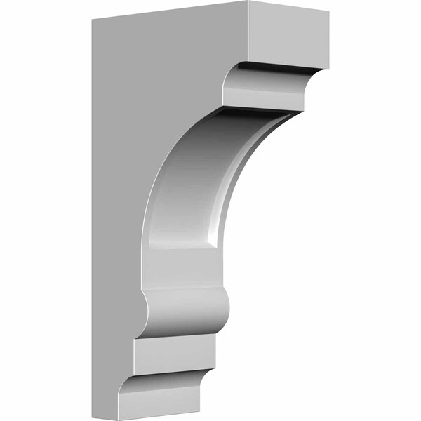 Ekena Millwork 4 1/2"W x 6 1/2"D x 12"H Diane Bracket BKT04X06X12DI - main